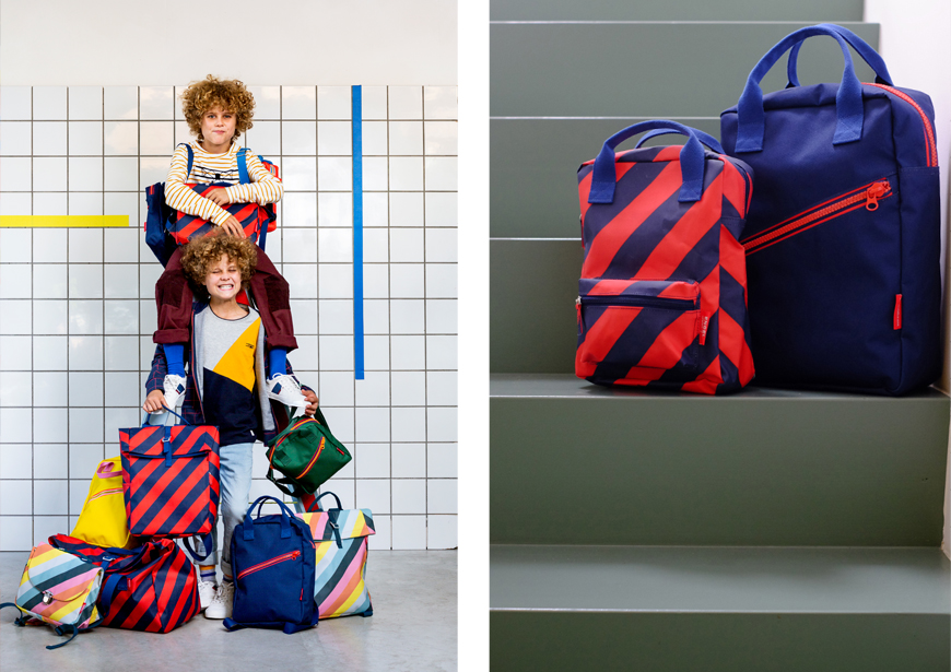 stripe_collectie- duurzame-schooltas-pennenzak-streepjes-regenboog-navy